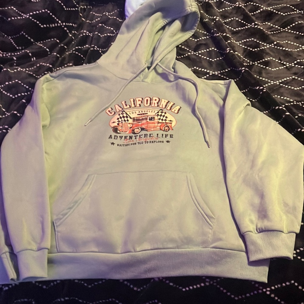 Light blue sweatshirt